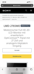 Monitor LMD 2765MD